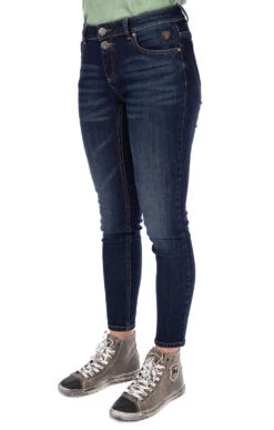 Hangowear Jeanshose Lang WANDA Dunkelblau 26 Hangowear Jeanshose Lang WANDA Dunkelblau -Modische Damenbekleidung Geschäft Damen Jeanshose Hangowear Wanda dunkelblau N