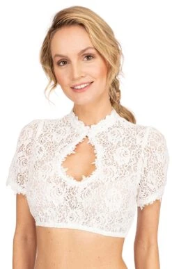 Krüger Dirndl Dirndlbluse AMANDA Ecru