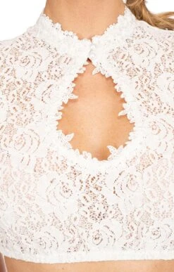 Modische Damenbekleidung Geschäft -Modische Damenbekleidung Geschäft Dirndlbluse Spitze Krueger 28143 2 creme B