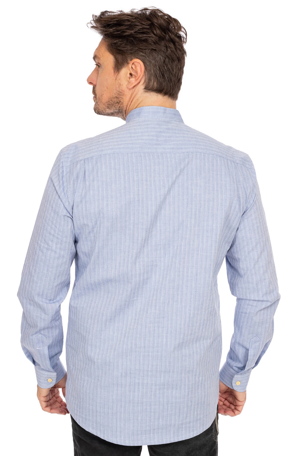 Gipfelstürmer Pfoadhemd 420000-4201-42 Mittelblau ( Regular Fit) 6 Gipfelstürmer Pfoadhemd 420000-4201-42 Mittelblau ( Regular Fit) – Bild 4