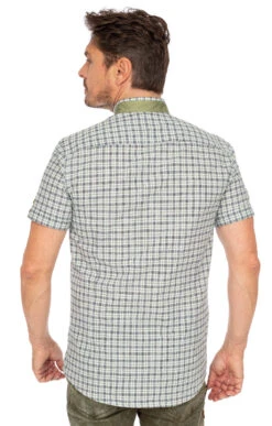 Gipfelstürmer Kurzarmhemd 421002-4237-56 Trachtengrün (Slim Fit) 17 Gipfelstürmer Kurzarmhemd 421002-4237-56 Trachtengrün (Slim Fit) -Modische Damenbekleidung Geschäft Herrenhemd Gipfelstuermer 421002 4237 56 trachtengruen D