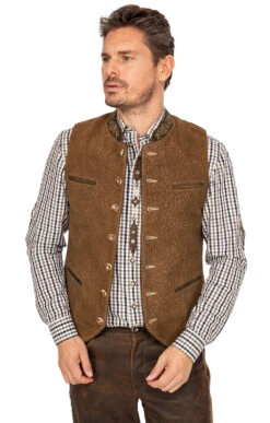 Almsach Lederweste WS1202 Reh 24 Almsach Lederweste WS1202 Reh -Modische Damenbekleidung Geschäft Herrenweste Almsach WS 1202 reh N