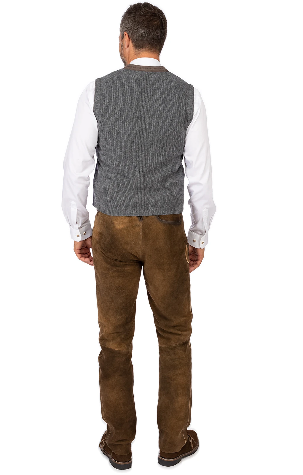 Spieth & Wensky Weste WOTAN Blau Taupe 12 Spieth & Wensky Weste WOTAN Blau Taupe – Bild 10