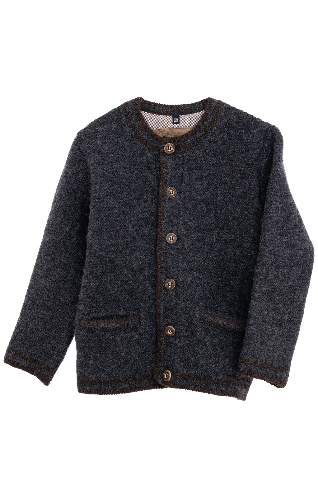 OS-Trachten Kinderstrickjacke 487000-0772-15 Anthrazit 3 OS-Trachten Kinderstrickjacke 487000-0772-15 Anthrazit