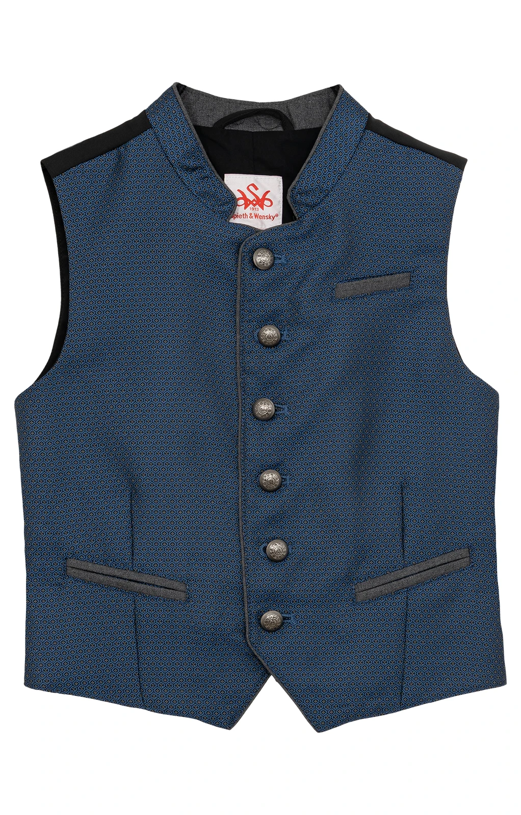 Spieth & Wensky Kinderweste ANDREAS Dunkelblau 3 Spieth & Wensky Kinderweste ANDREAS Dunkelblau