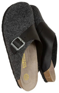 Genuins Pantoffeln G101560 BRANCO Anthrazit 19 Genuins Pantoffeln G101560 BRANCO Anthrazit -Modische Damenbekleidung Geschäft Pantoffel Genuins Branco G101560 anthra L