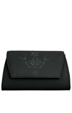 Lady Edelweiss Handtasche 17503 Schwarz In Lederoptik