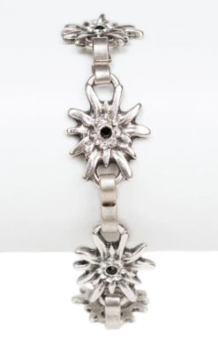 Modische Damenbekleidung Geschäft -Modische Damenbekleidung Geschäft Trachten Armband Edelweiss Schuhmacher AB9197 5Jet Kristall B