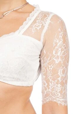 Modische Damenbekleidung Geschäft -Modische Damenbekleidung Geschäft Trachten Dirndlbluse Marjo Luisa Kosira offwhite B