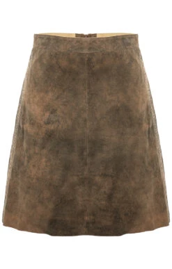 Maddox Lederrock Kurz ICKINGER Stein Antik 16 Maddox Lederrock Kurz ICKINGER Stein Antik -Modische Damenbekleidung Geschäft Trachten Lederrock Maddox Ickingear stein antik H