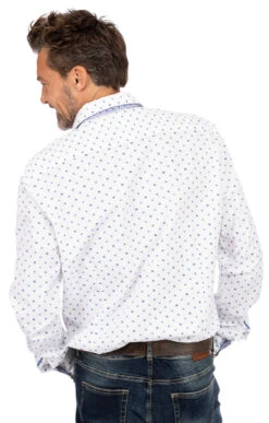 OS-Trachten Trachtenhemd SONNBLICK Weiss Blau (Slim Fit) 17 OS-Trachten Trachtenhemd SONNBLICK Weiss Blau (Slim Fit) -Modische Damenbekleidung Geschäft Trachtenhemd Langarm Orbis 42000 3456 48 weiss blau NEU D