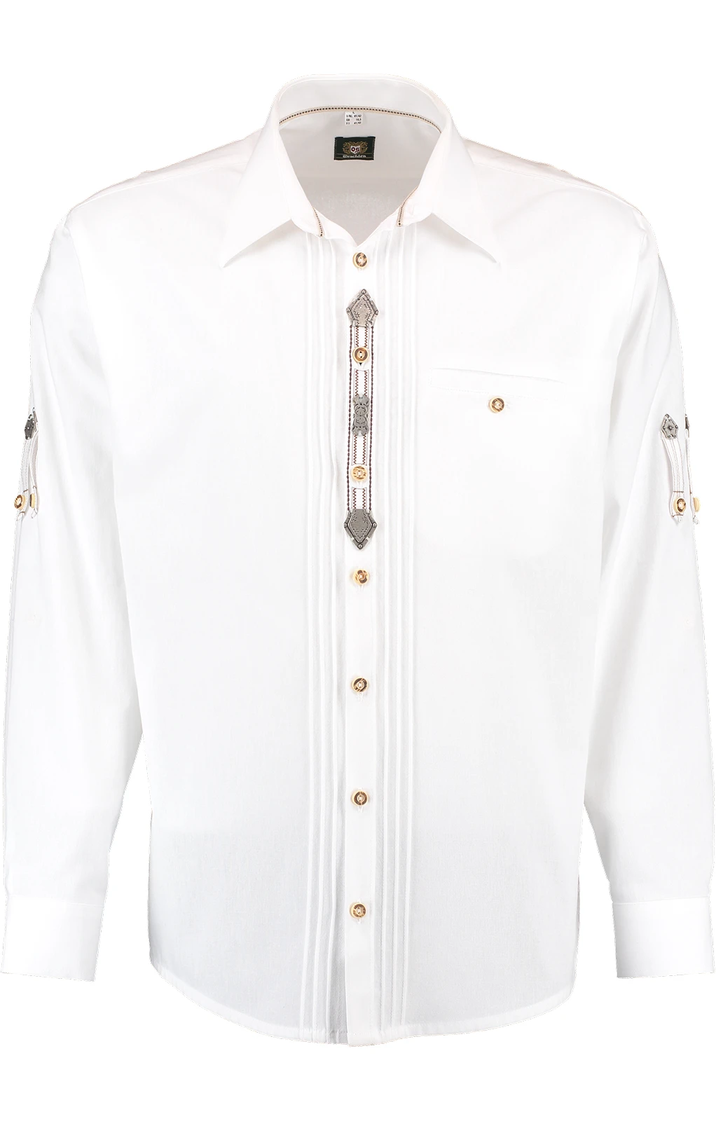 OS-Trachten Trachtenhemd Thomas Weiss (Regular Fit) 8 OS-Trachten Trachtenhemd Thomas Weiss (Regular Fit) – Bild 6