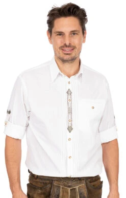 OS-Trachten Trachtenhemd Thomas Weiss (Regular Fit) 20 OS-Trachten Trachtenhemd Thomas Weiss (Regular Fit) -Modische Damenbekleidung Geschäft Trachtenhemd Langarm Orbis 920027 1184 1 weiss NEU L