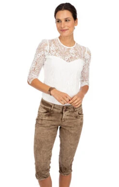 Hangowear Jeanshose HENDRINA Kniebund Schlamm