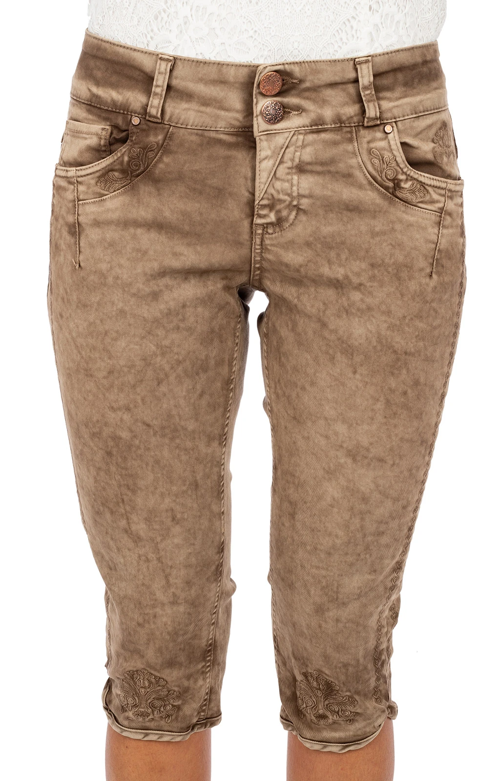 Hangowear Jeanshose HENDRINA Kniebund Schlamm 4 Hangowear Jeanshose HENDRINA Kniebund Schlamm – Bild 2