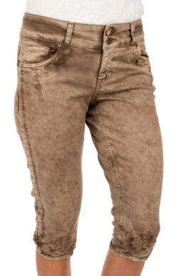 Hangowear Jeanshose HENDRINA Kniebund Schlamm 18 Hangowear Jeanshose HENDRINA Kniebund Schlamm -Modische Damenbekleidung Geschäft Trachtenhose Kniebund Hangowear Hendrina schlamm C