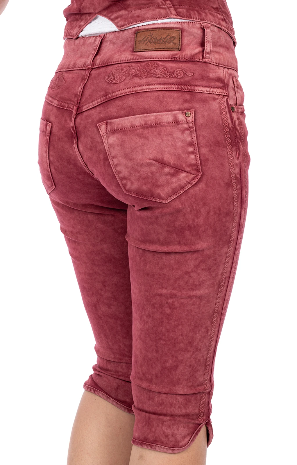 Hangowear Jeans Kniebund HENDRINA Bordeaux 6 Hangowear Jeans Kniebund HENDRINA Bordeaux – Bild 4
