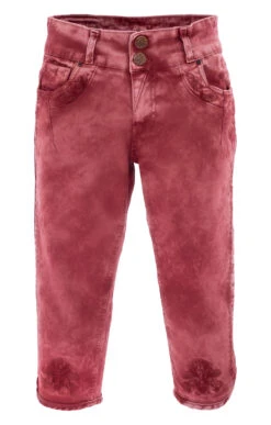 Hangowear Jeans Kniebund HENDRINA Bordeaux 22 Hangowear Jeans Kniebund HENDRINA Bordeaux -Modische Damenbekleidung Geschäft Trachtenjeans Hangowear Hendnna weinrot H