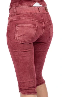 Hangowear Jeans Kniebund HENDRINA Bordeaux 24 Hangowear Jeans Kniebund HENDRINA Bordeaux -Modische Damenbekleidung Geschäft Trachtenjeans Hangowear Hendnna weinrot L