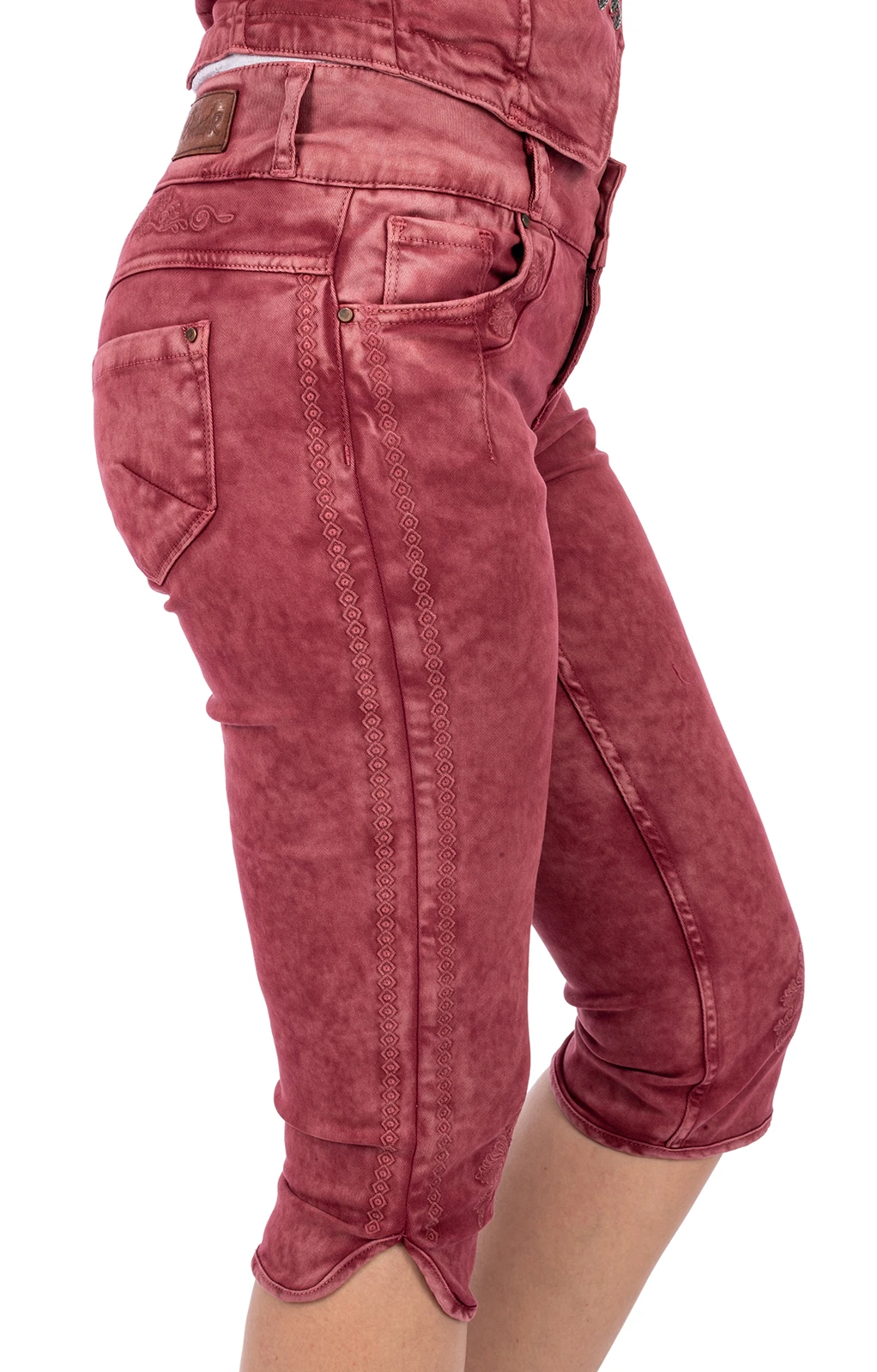 Hangowear Jeans Kniebund HENDRINA Bordeaux 12 Hangowear Jeans Kniebund HENDRINA Bordeaux – Bild 10