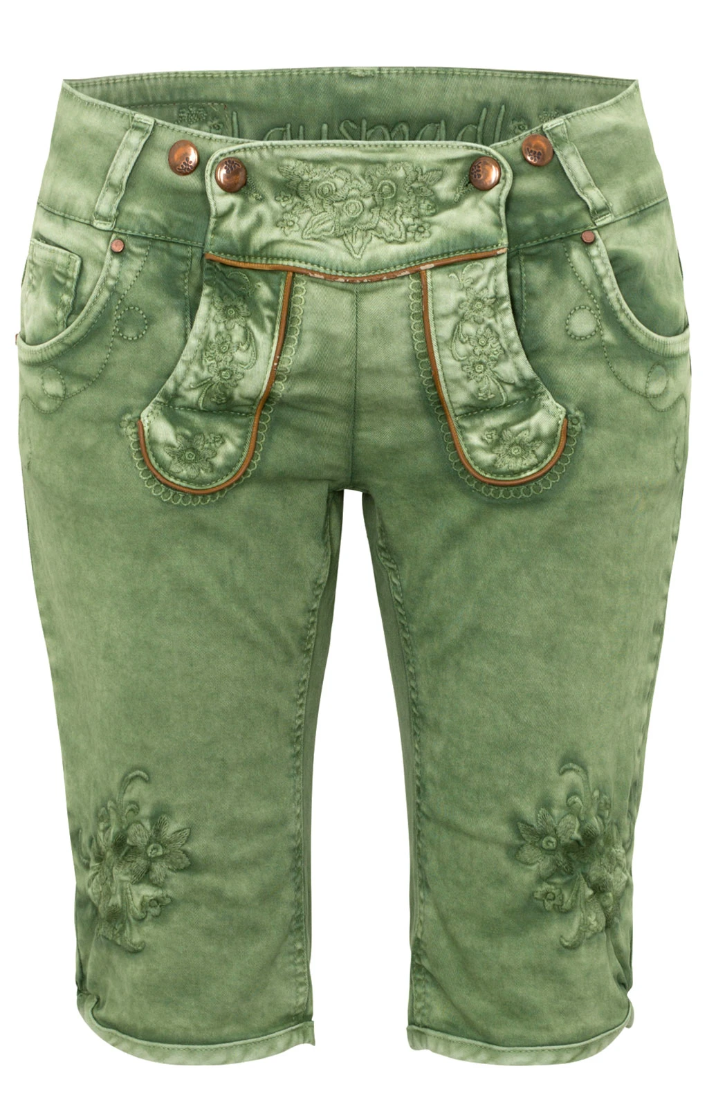 Hangowear Jeans Bermuda OVIDA Dunkelgrün 7 Hangowear Jeans Bermuda OVIDA Dunkelgrün – Bild 6