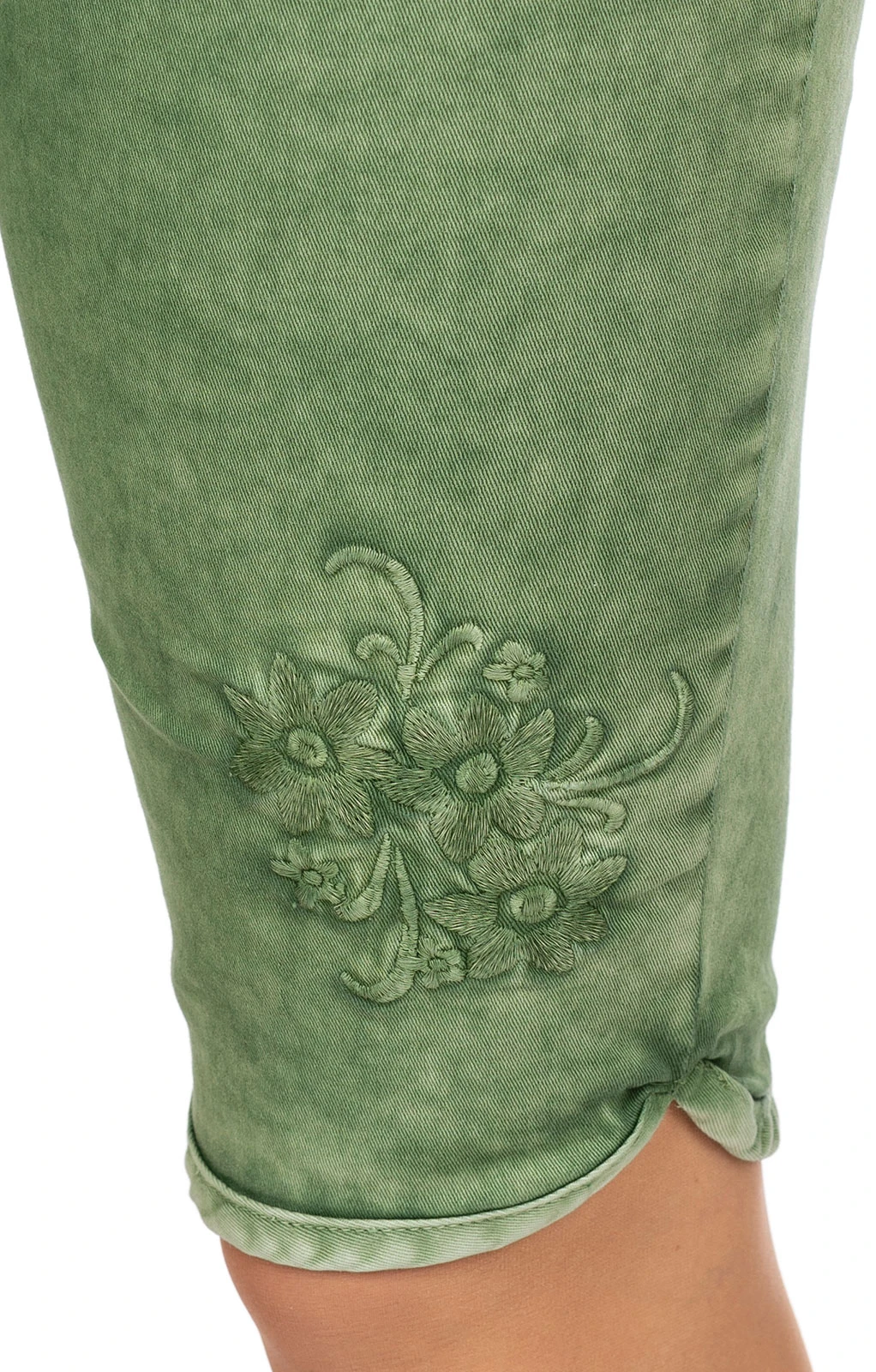 Hangowear Jeans Bermuda OVIDA Dunkelgrün 9 Hangowear Jeans Bermuda OVIDA Dunkelgrün – Bild 8