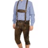 Maddox Lederhose Kniebund ROTWAND Antik Nuss 1 Maddox Lederhose Kniebund ROTWAND Antik Nuss -Modische Damenbekleidung Geschäft Trachtenlederhose Kniebund H Traeger Maddox Rotwand nuss A