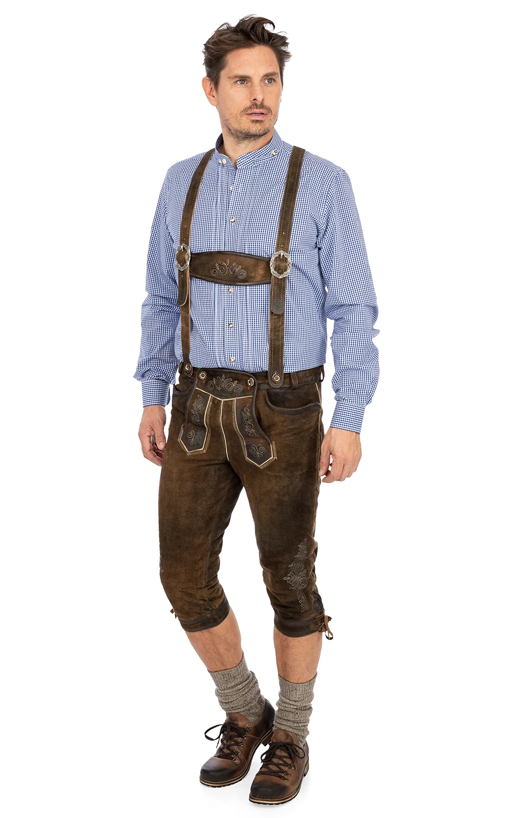 Maddox Lederhose Kniebund ROTWAND Antik Nuss 3 Maddox Lederhose Kniebund ROTWAND Antik Nuss