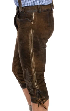 Maddox Lederhose Kniebund ROTWAND Antik Nuss 23 Maddox Lederhose Kniebund ROTWAND Antik Nuss -Modische Damenbekleidung Geschäft Trachtenlederhose Kniebund H Traeger Maddox Rotwand nuss M