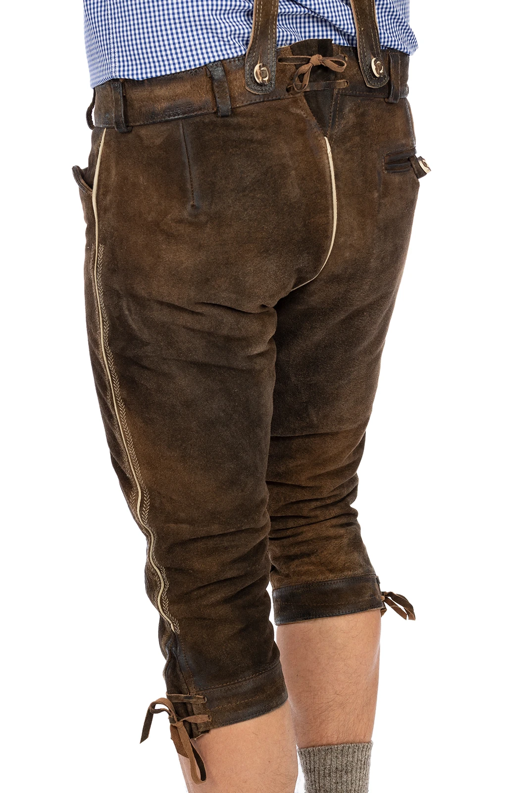 Maddox Lederhose Kniebund ROTWAND Antik Nuss 12 Maddox Lederhose Kniebund ROTWAND Antik Nuss – Bild 10