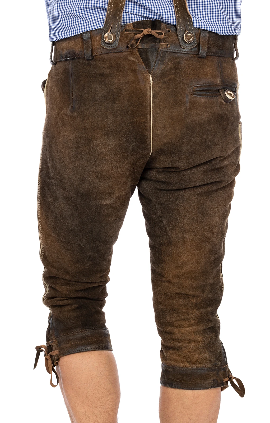 Maddox Lederhose Kniebund ROTWAND Antik Nuss 13 Maddox Lederhose Kniebund ROTWAND Antik Nuss – Bild 11