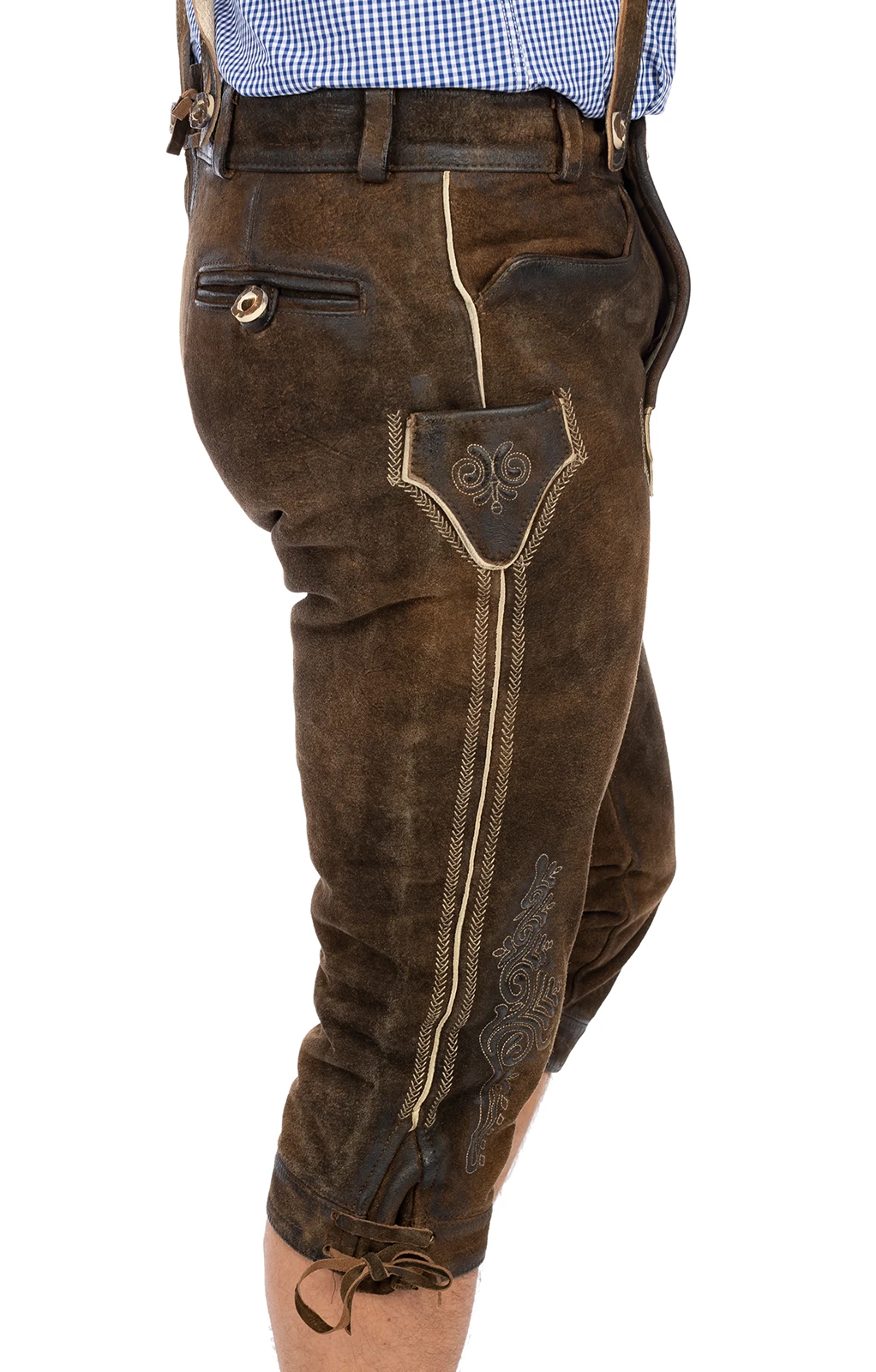 Maddox Lederhose Kniebund ROTWAND Antik Nuss 14 Maddox Lederhose Kniebund ROTWAND Antik Nuss – Bild 12