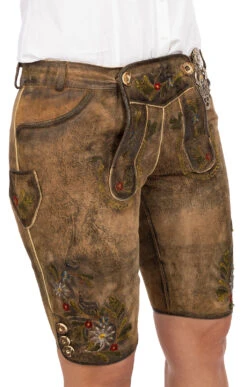 Maddox Lederhose Bermuda THERESIA Antik Stein 17 Maddox Lederhose Bermuda THERESIA Antik Stein -Modische Damenbekleidung Geschäft Trachtenlederhose Maddox Theresia bermuda antikstein C NEU