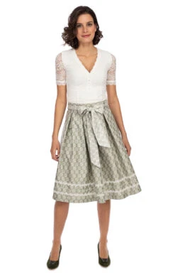 Marjo Rock 68 Cm MAIKE Salbeigrün 19 Marjo Rock 68 Cm MAIKE Salbeigrün -Modische Damenbekleidung Geschäft Trachtenrock MarJo Maike salbaigruen E