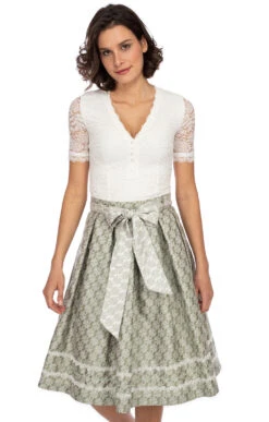 Marjo Rock 68 Cm MAIKE Salbeigrün 23 Marjo Rock 68 Cm MAIKE Salbeigrün -Modische Damenbekleidung Geschäft Trachtenrock MarJo Maike salbaigruen M