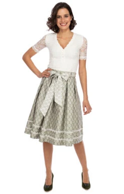 Marjo Rock 68 Cm MAIKE Salbeigrün 26 Marjo Rock 68 Cm MAIKE Salbeigrün -Modische Damenbekleidung Geschäft Trachtenrock MarJo Maike salbaigruen P