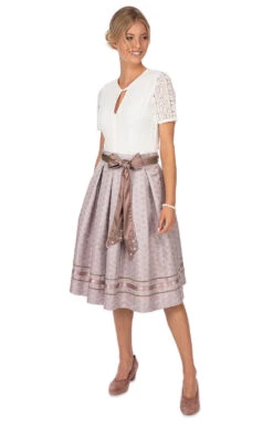 Marjo Rock BONNIE Taupe 21 Marjo Rock BONNIE Taupe -Modische Damenbekleidung Geschäft Trachtenrock Marjo Bonnie taupe M