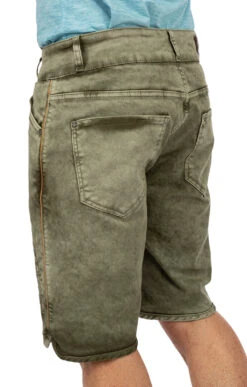 Hangowear Trachtenjeans HECTOR Short Army -Modische Damenbekleidung Geschäft Trachtenshort Hangowear Hector army gruen M