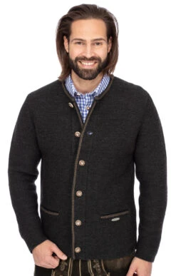 Maddox Strickjacke HAUSSTEIN Anthrazit