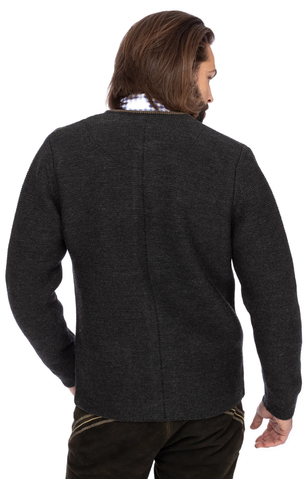 Maddox Strickjacke HAUSSTEIN Anthrazit 6 Maddox Strickjacke HAUSSTEIN Anthrazit – Bild 4