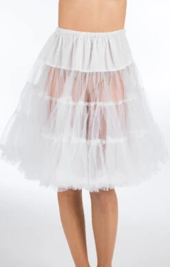 Krüger Dirndl Trachten PETTYCOAT 460 Weiss 60cm